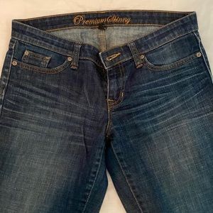 Gap premium skinny jeans, size 4
